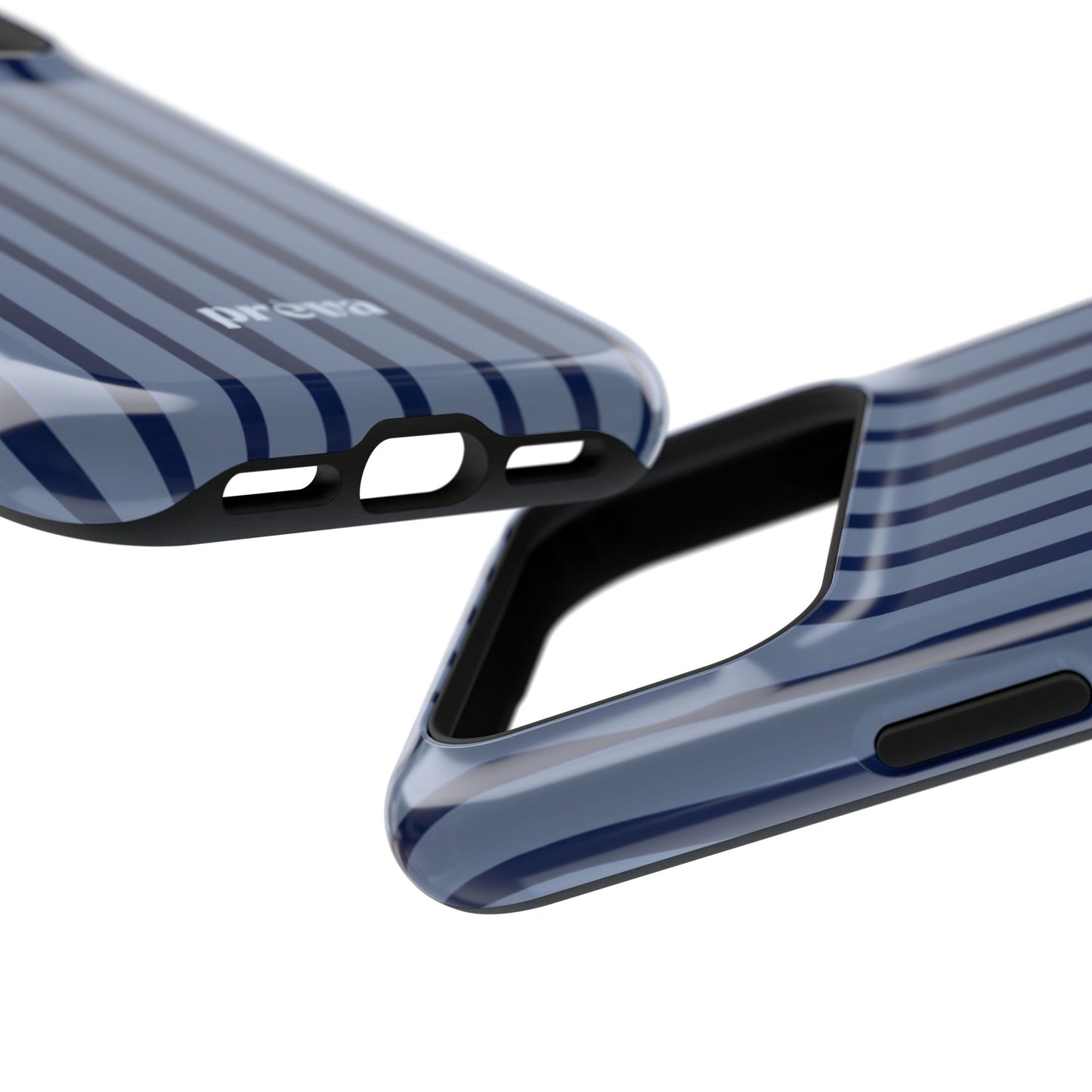 Navy Stripe Phone Case