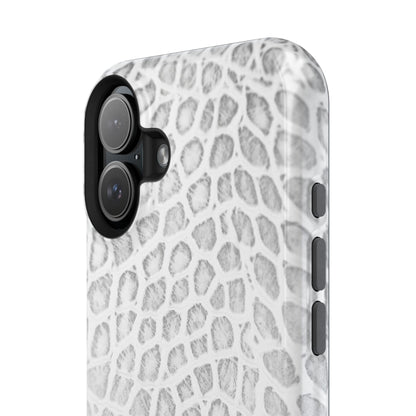 White Snake Phone Case