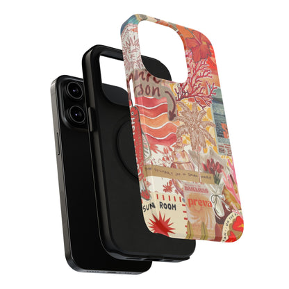 Vintage Floral Collage Phone Case