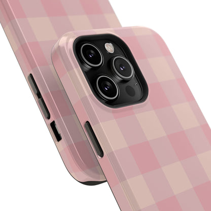 Pink Plaid Phone Case
