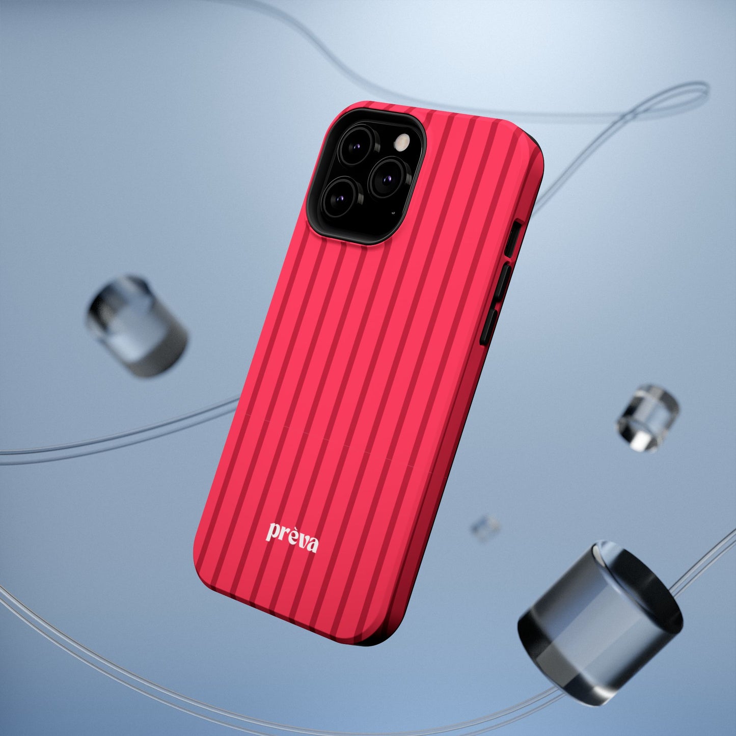 Pinky Red Stripes Phone Case