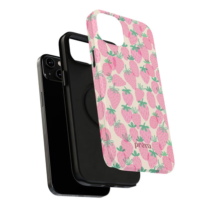 Pink Strawberry Phone Case