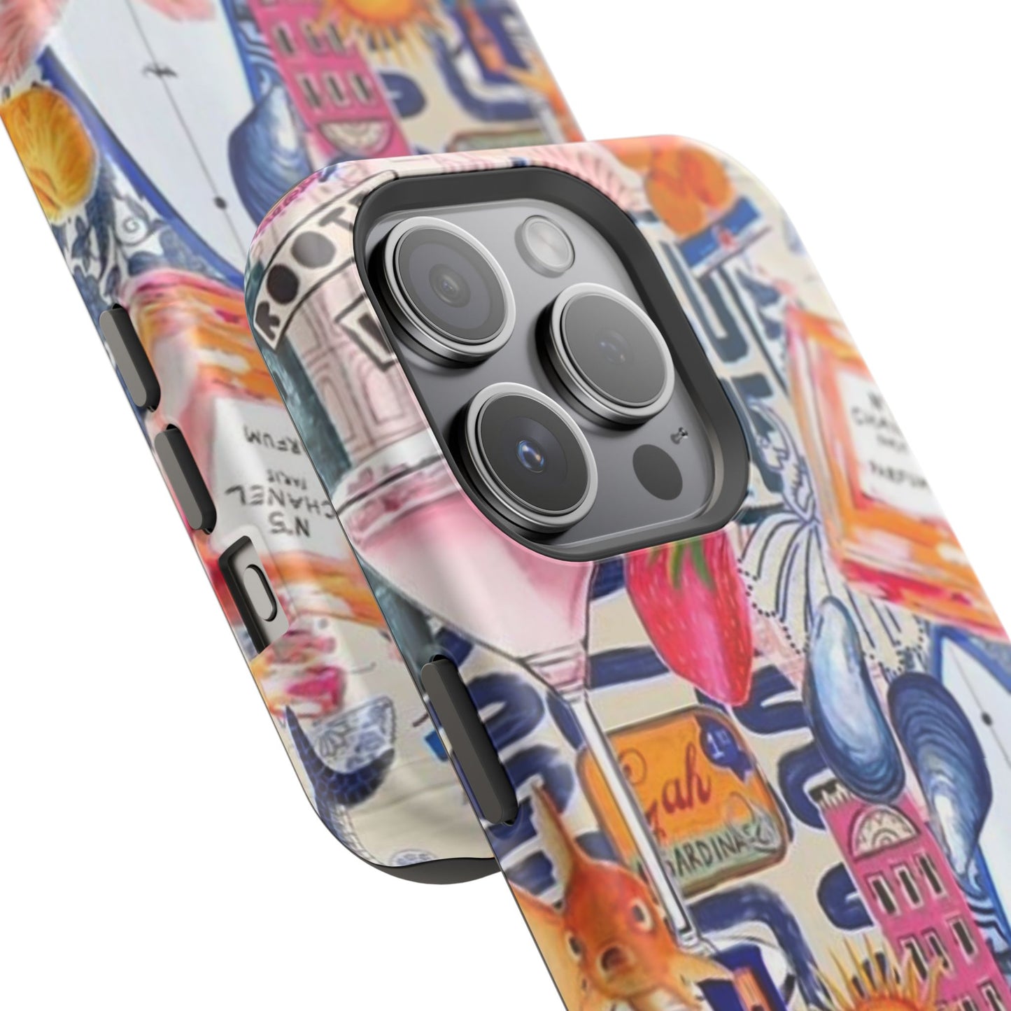 Tropical Beach Collage Phone Case