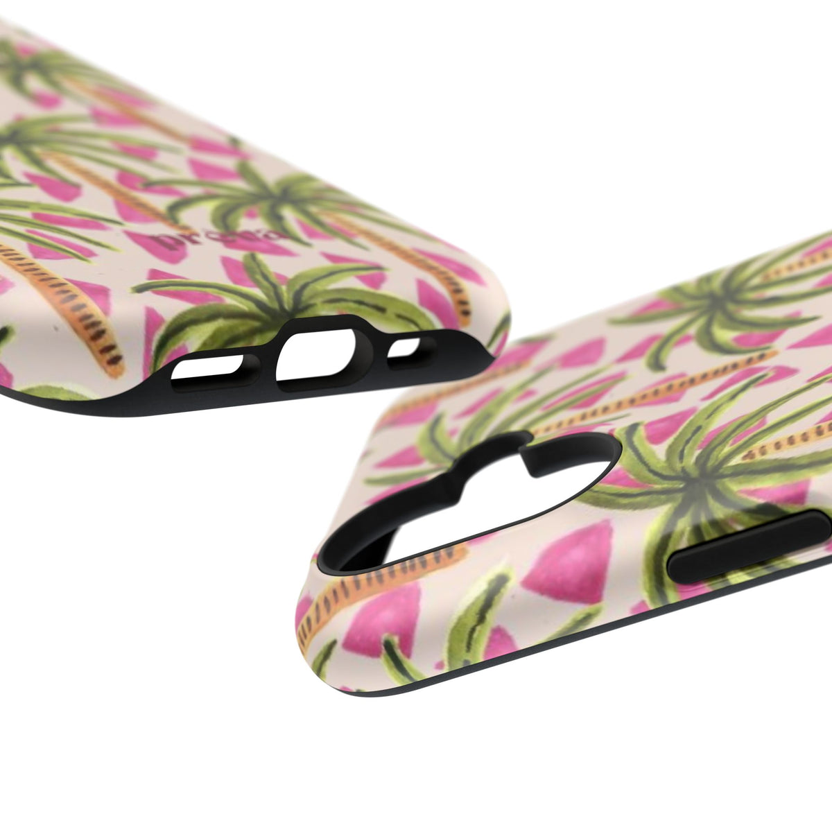 Phone Case — Pink Palm Tree Impact-Resistant Protector