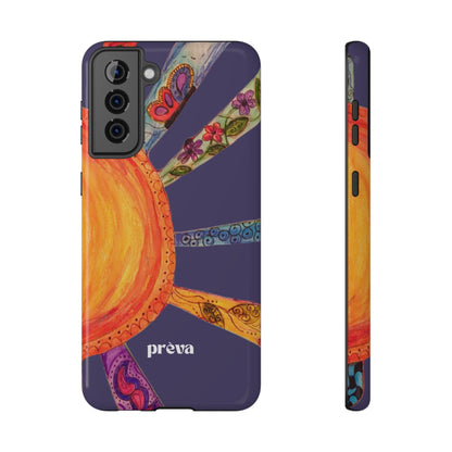 Purple Cancun Sun Phone Case