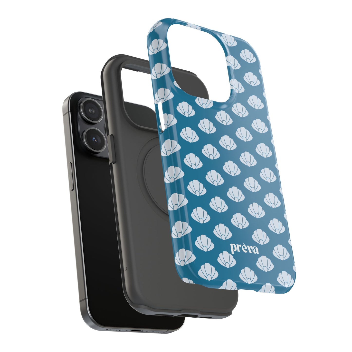 Shellfull teal Phone Case