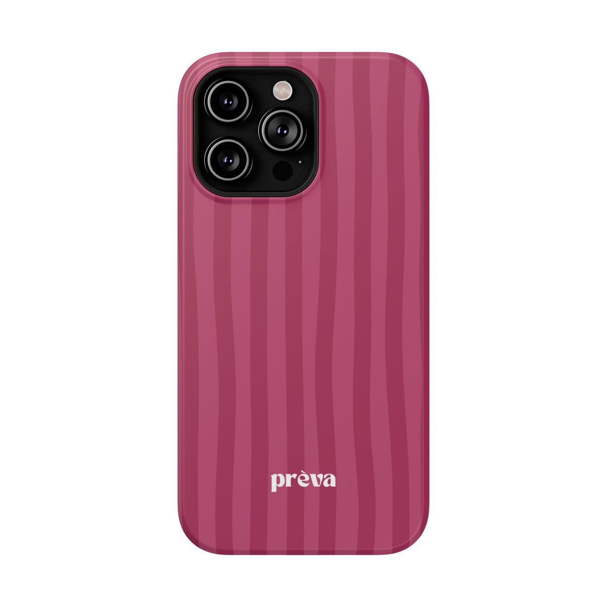 Magenta Stripes Phone Case