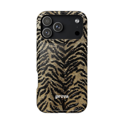 Phone Case — Impact‑Resistant Tiger Print Rug Texture