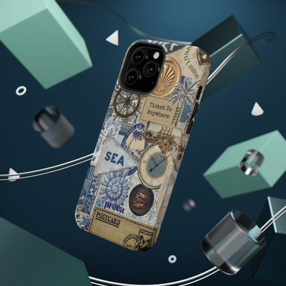 Neutral Travel Collage Phone Case