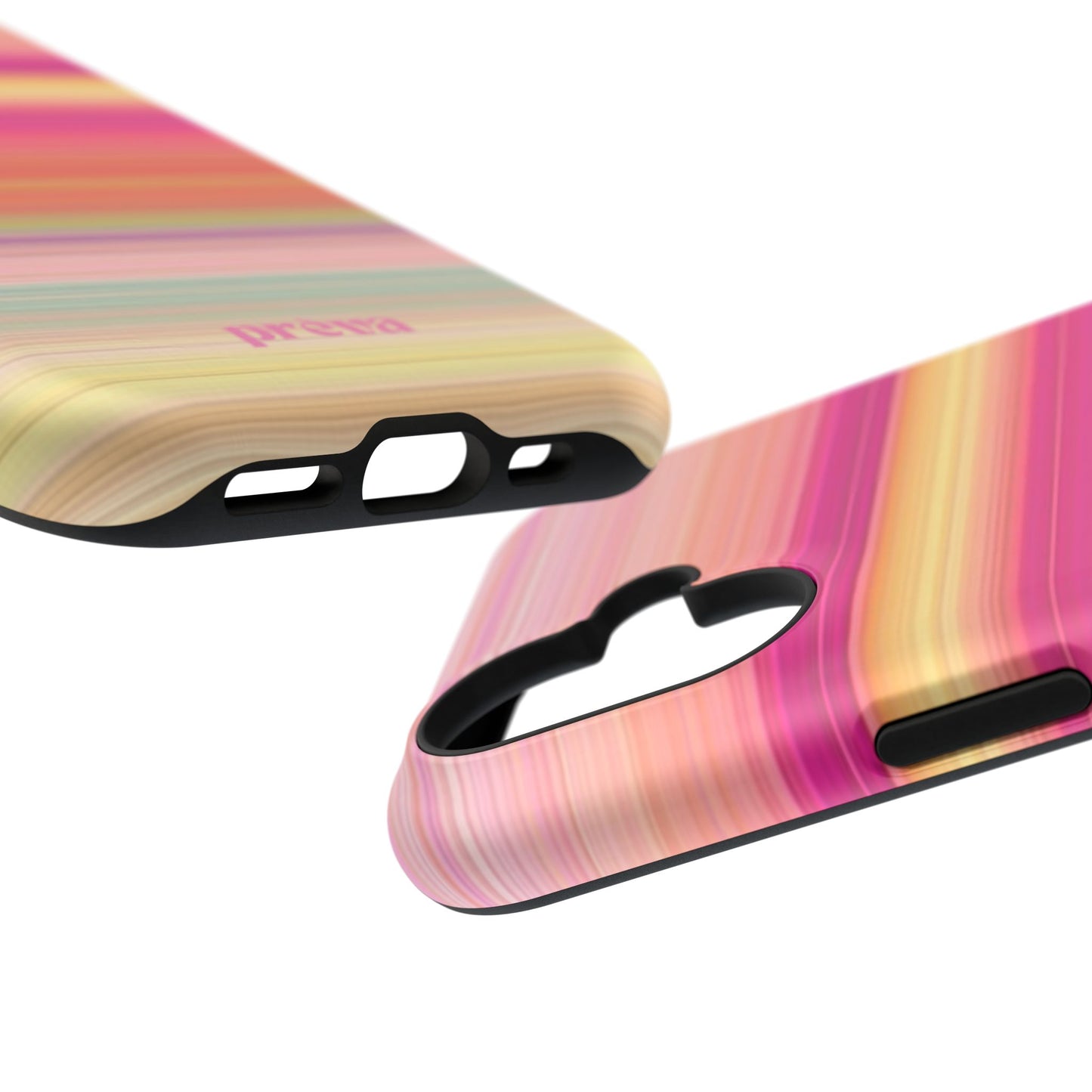 Pastel Stripe Rays Phone Case