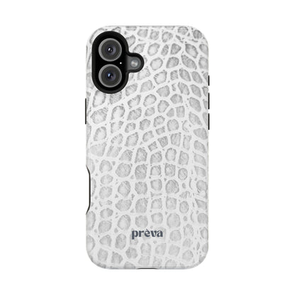 White Snake Phone Case