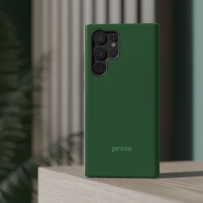 Impact-Resistant Phone Case — Forest Green Slim Armor