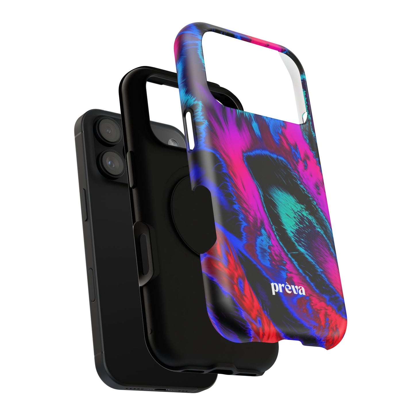Neon Swirl Phone Case