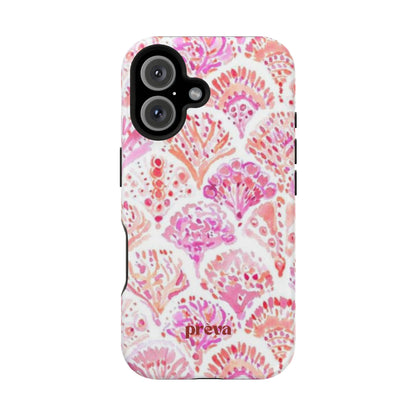 Pink Shell Watercolor Phone Case
