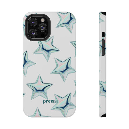 White Starburst Phone Case