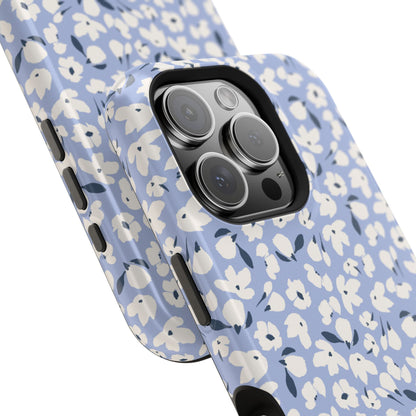 Petals On Blue Phone Case