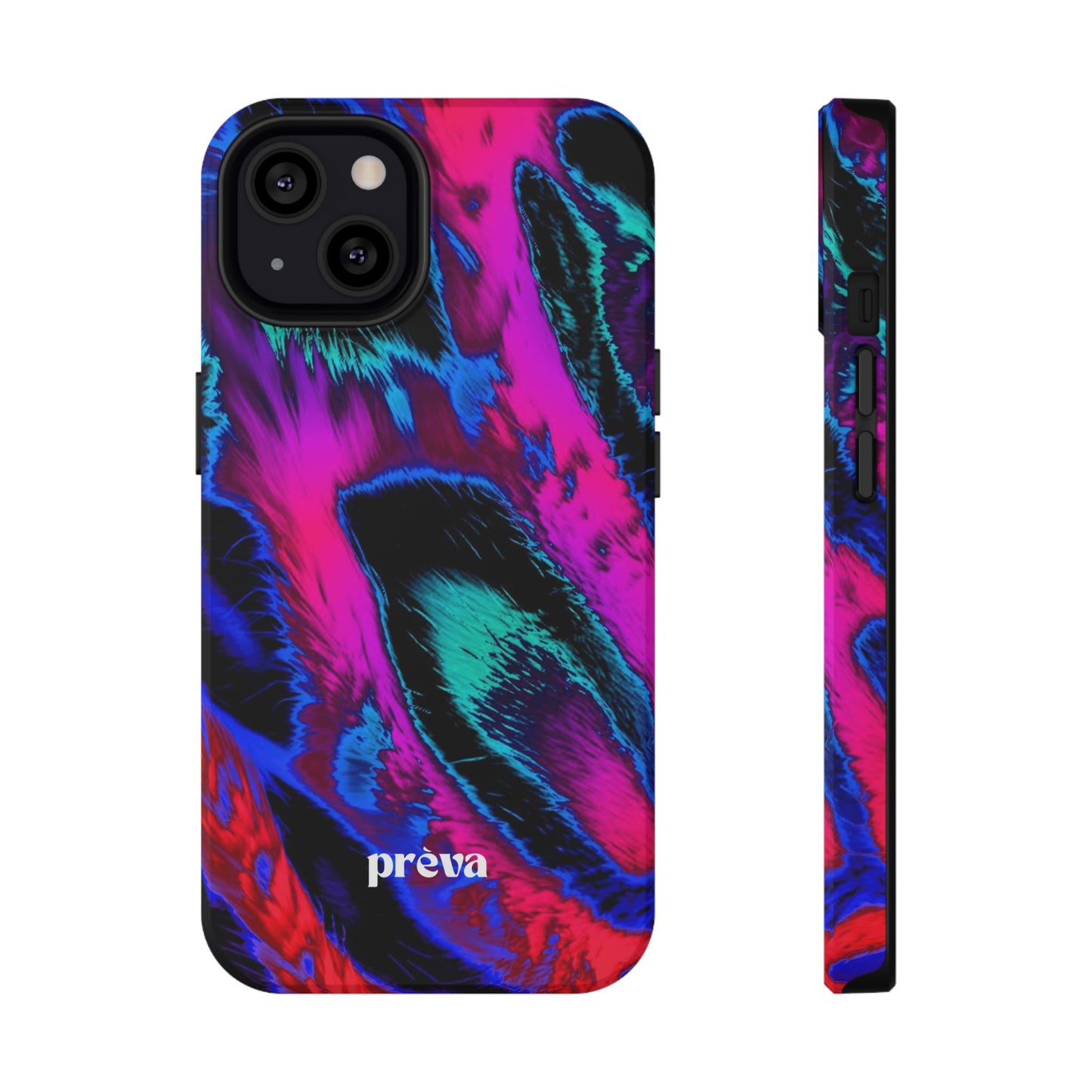 Neon Swirl Phone Case
