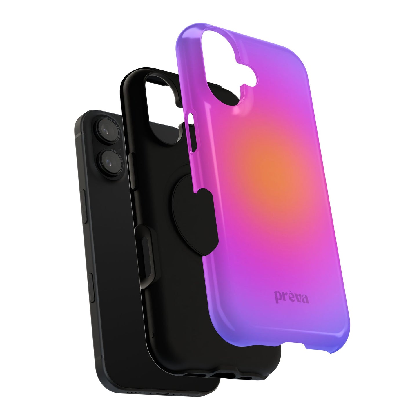Purple Aura Phone Case