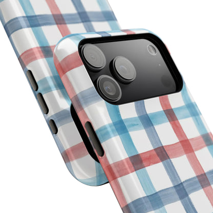 USA plaid Phone Case