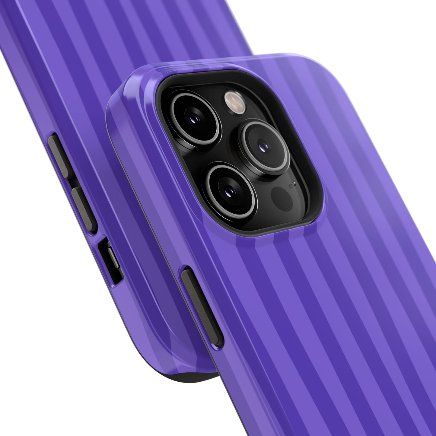 Dark Purple Stripes Phone Case