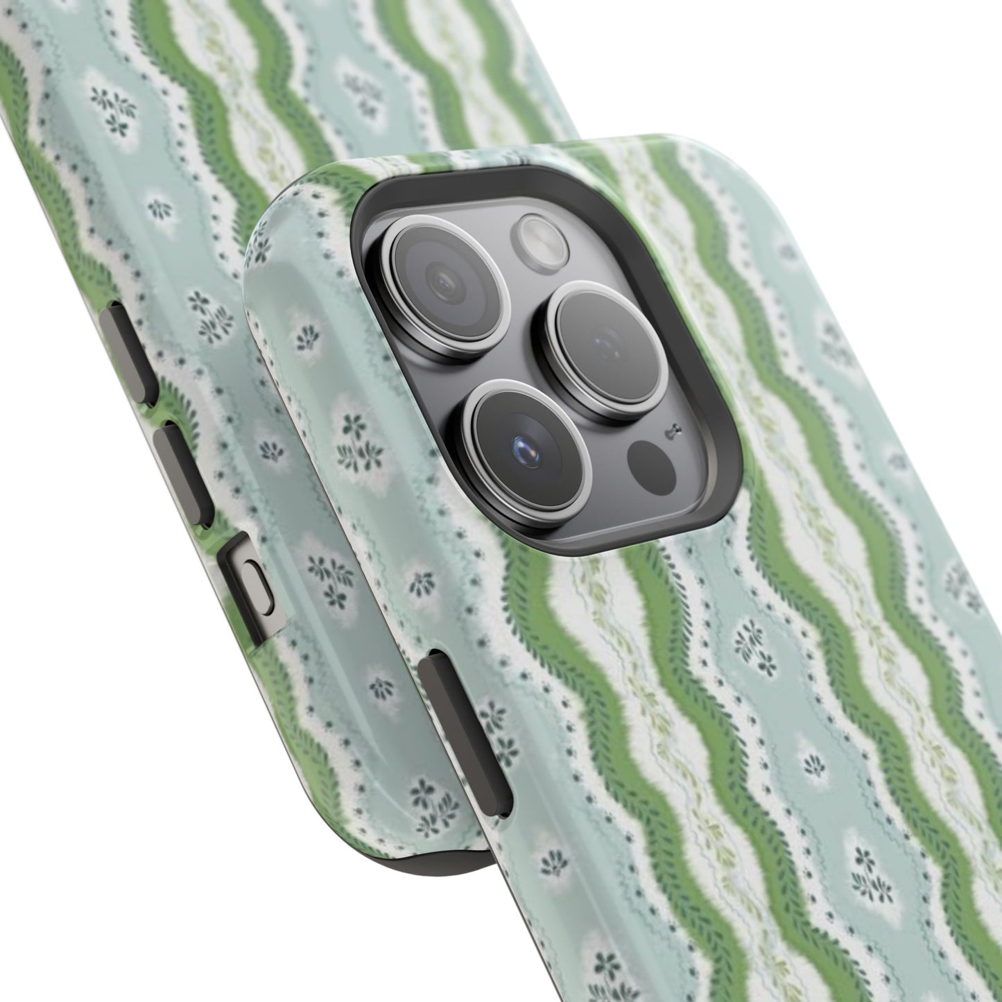 Green Waves Phone Case