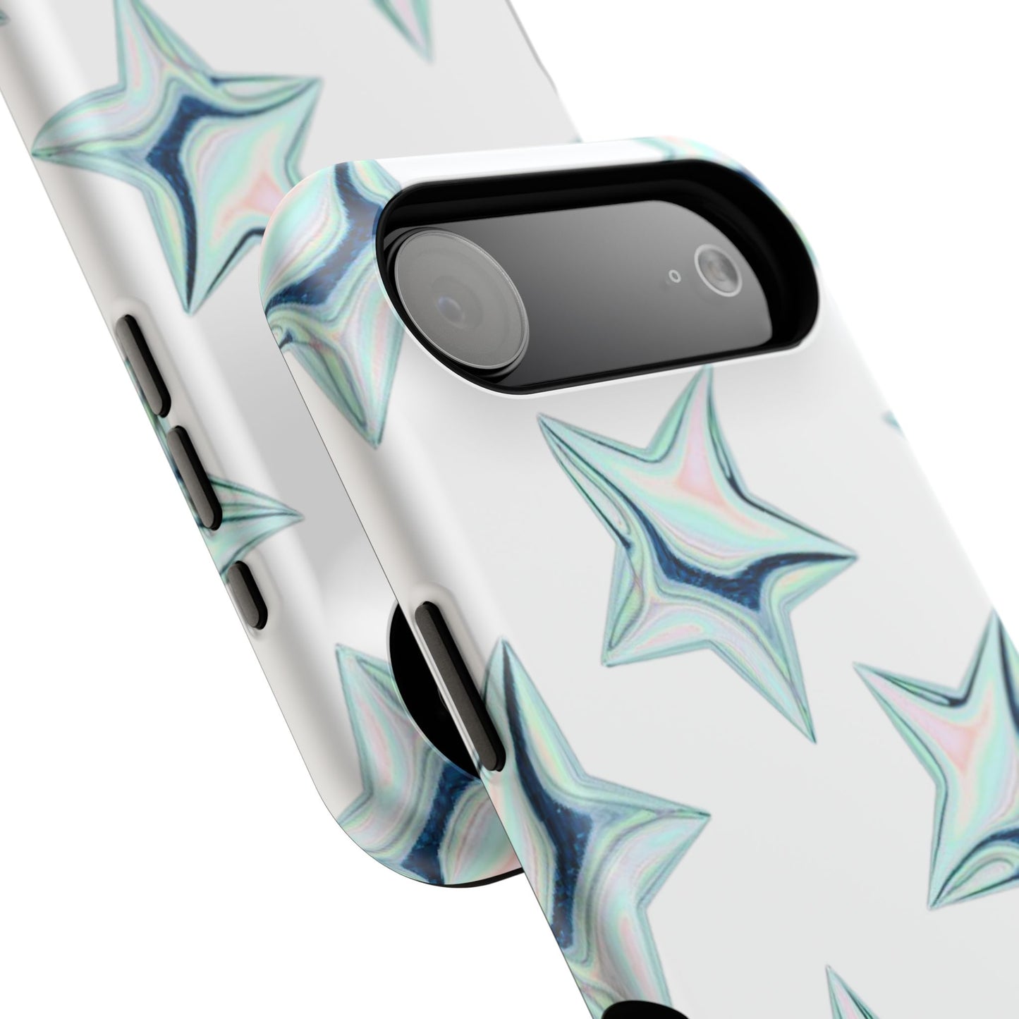 White Starburst Phone Case