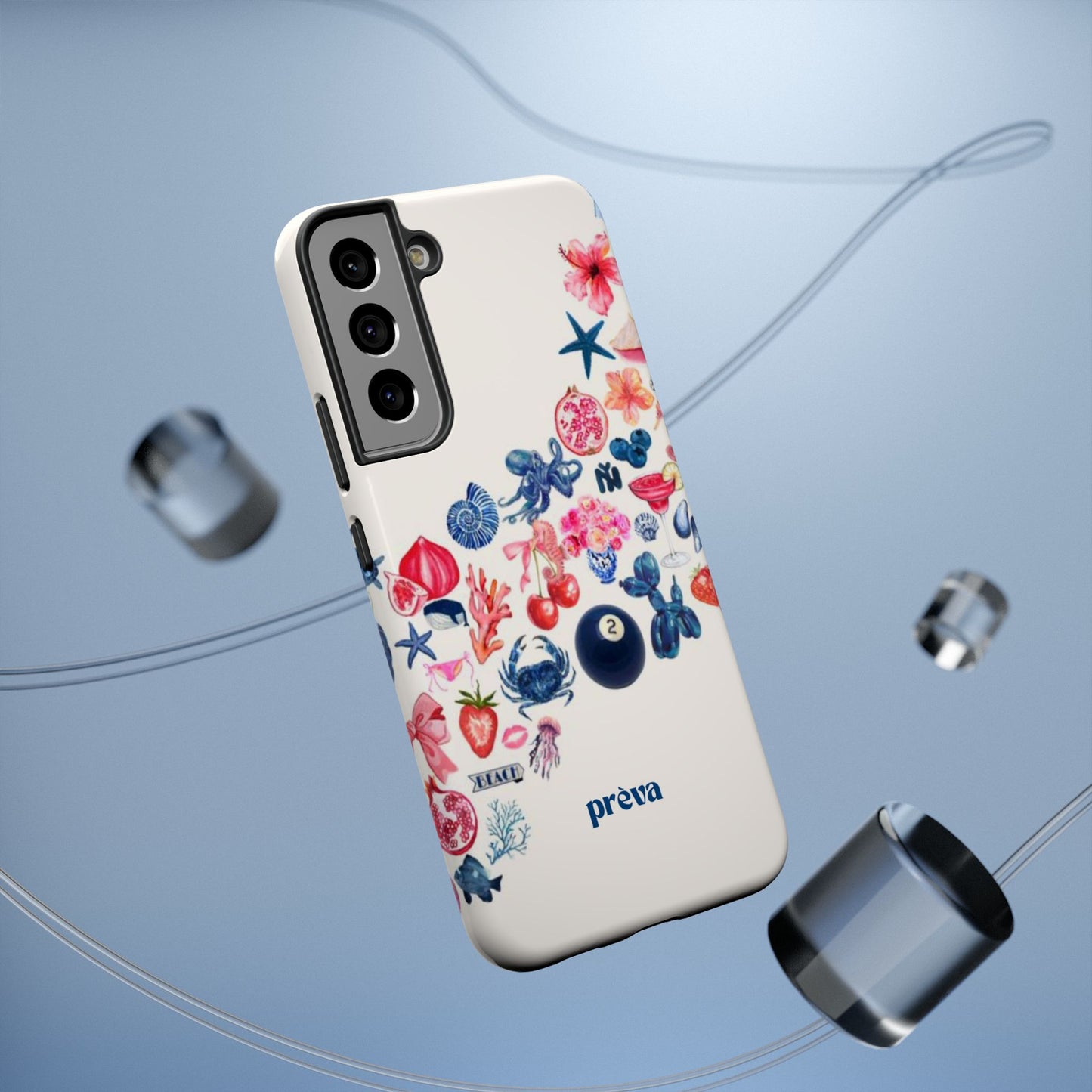 Collage Wave Phone Case