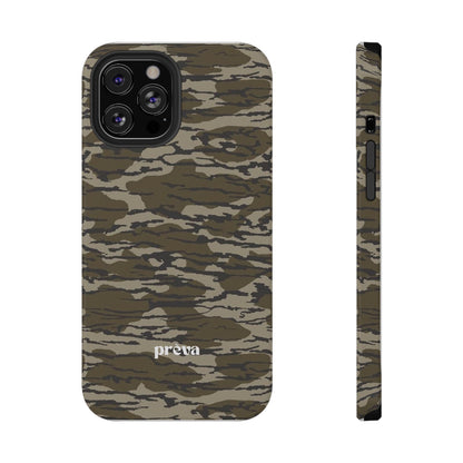 Camo Impact-Resistant Phone Case — Military Green Rugged Protection