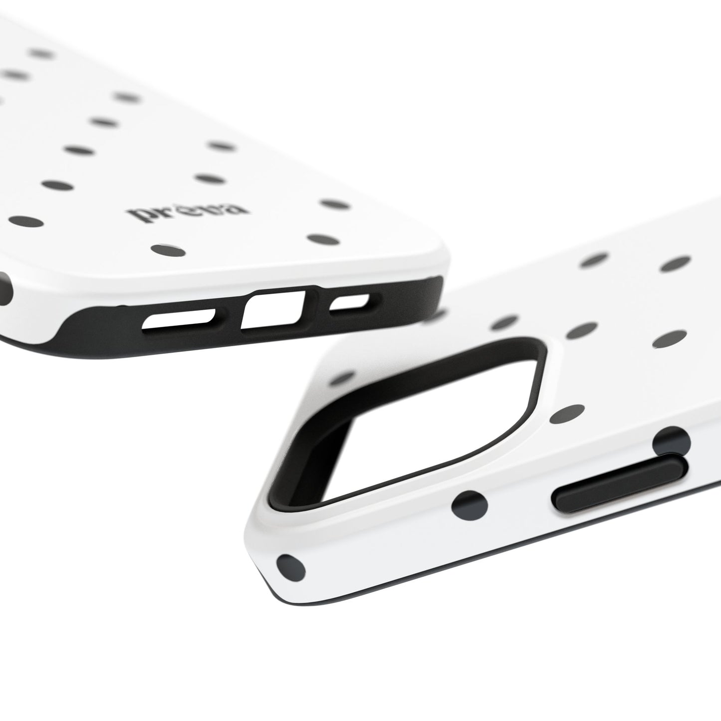 B&W polka dots Phone Case