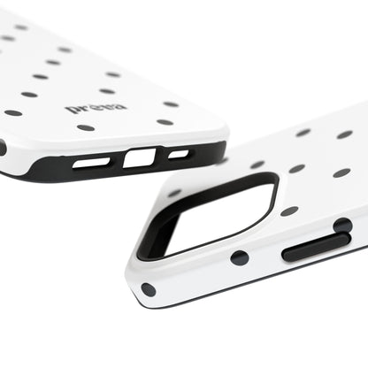 B&W polka dots Phone Case
