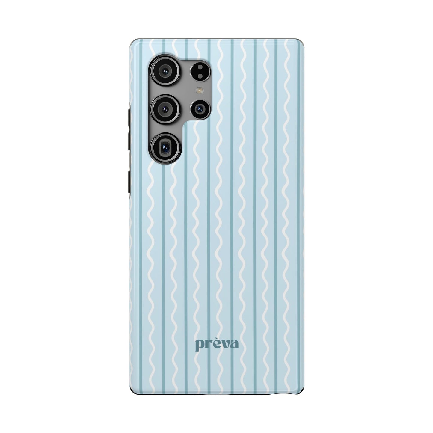 Blue Island Stripes Phone Case
