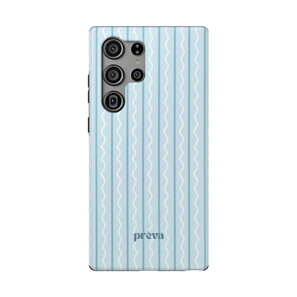 Blue Island Stripes Phone Case