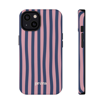 Blue and Pink Stripes Case