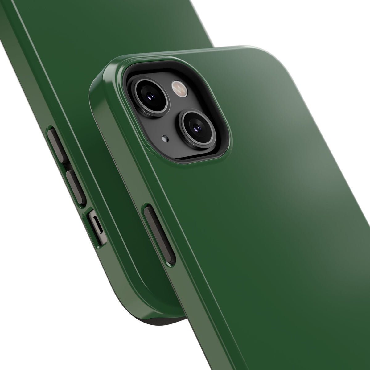 Impact-Resistant Phone Case — Forest Green Slim Armor
