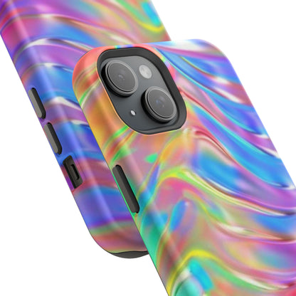 Iridescent Swirl Phone Case