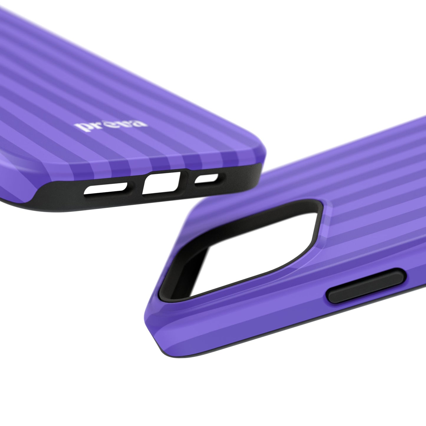 Dark Purple Stripes Phone Case