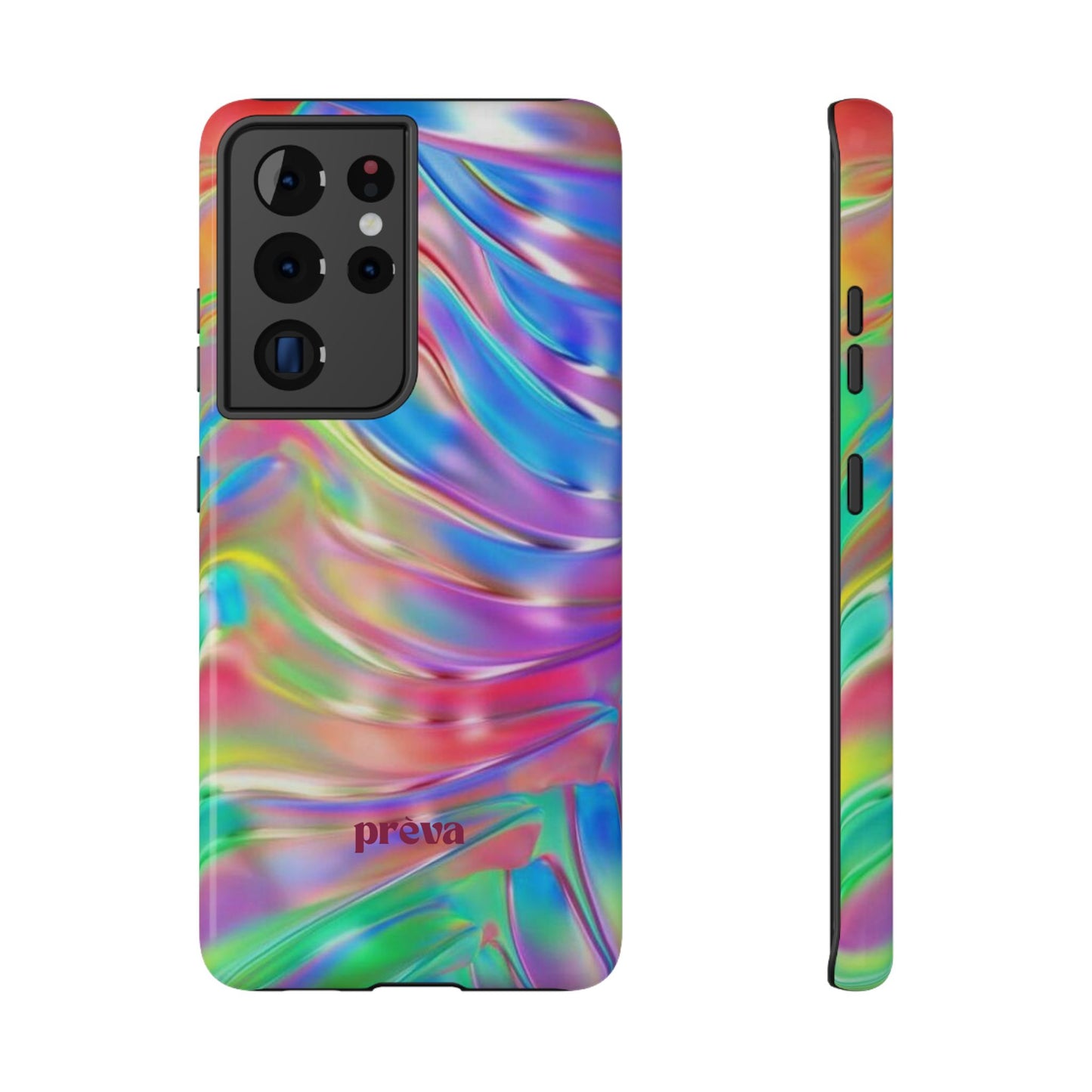 Iridescent Swirl Phone Case