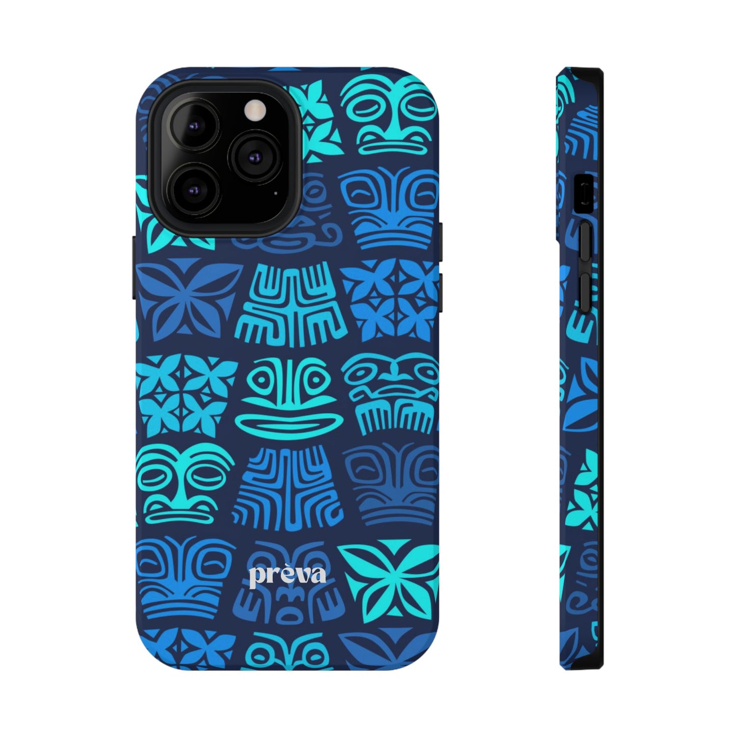 Blue Tiki Phone Case