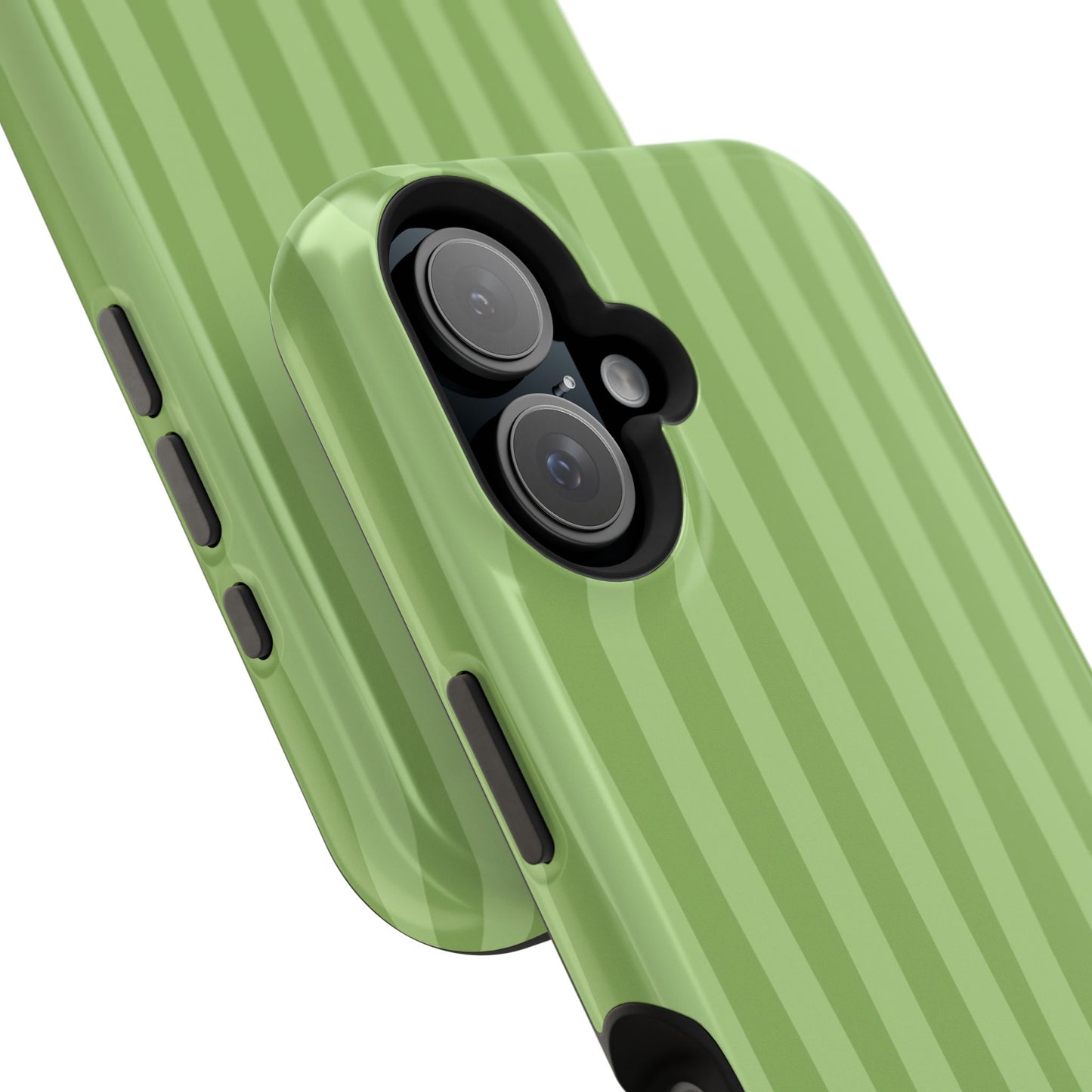 Light Green Stripes Phone Case
