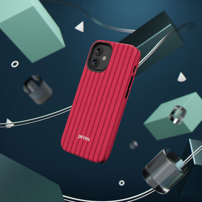 Pinky Red Stripes Phone Case