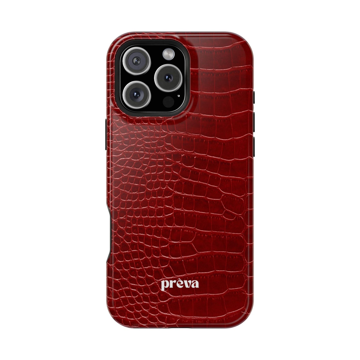 Red Croc Phone Case