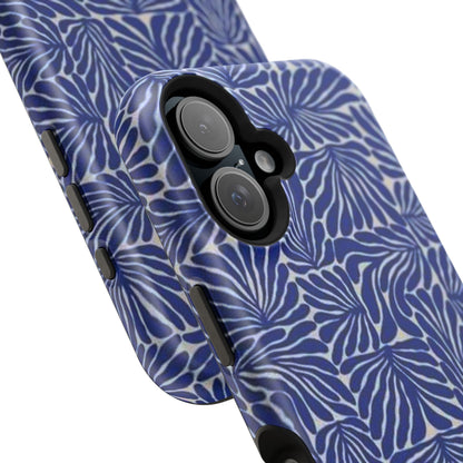 Blue Abstract Greek Phone Case