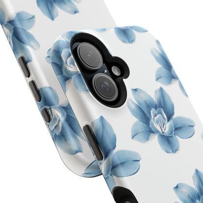 Blue Flowers Phone Case
