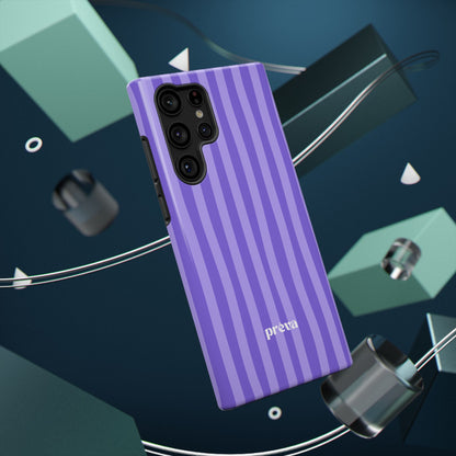 Lavender Stripes Phone Case