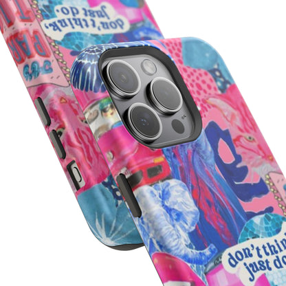 Vibrant Galaxy Collage Phone Case