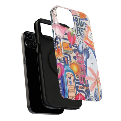 Tropical Beach Collage Phone Case