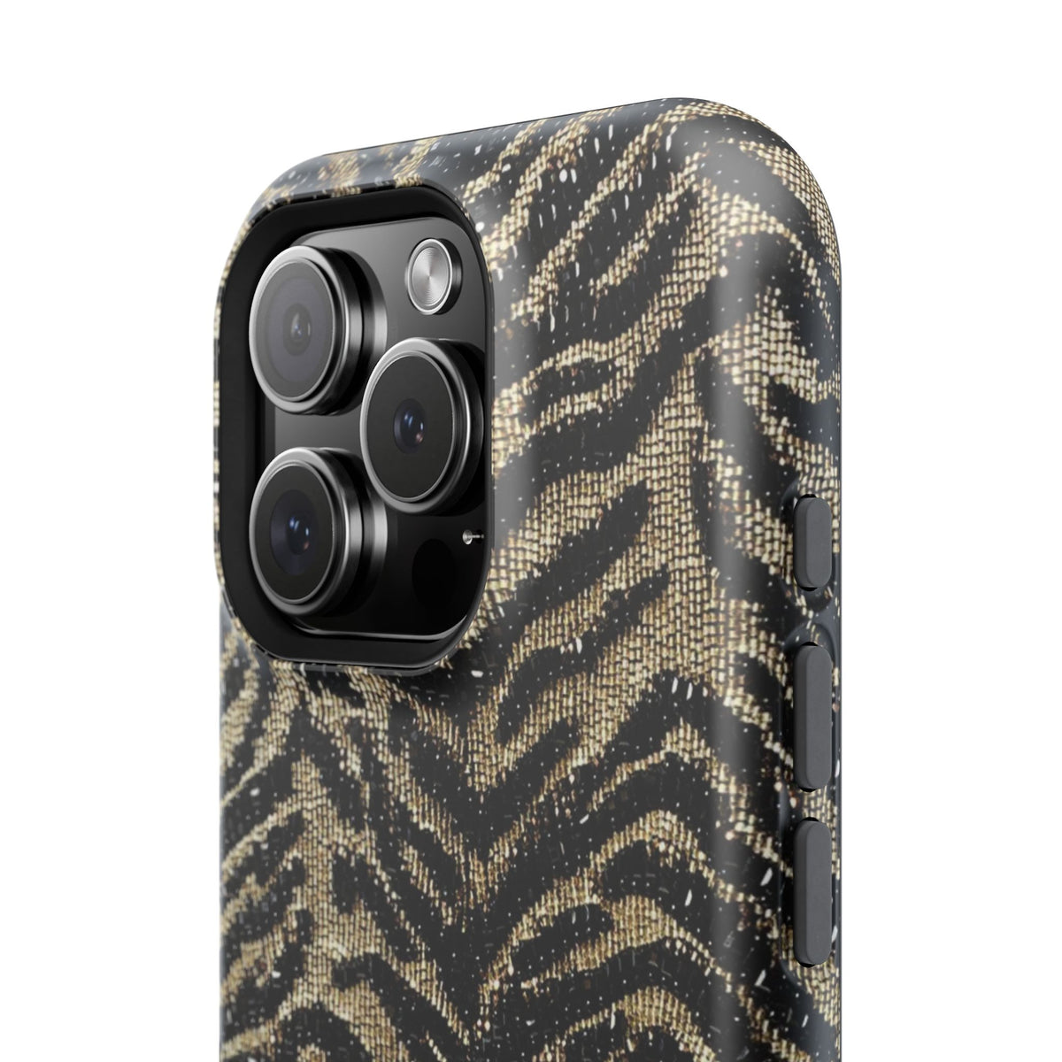 Phone Case — Impact‑Resistant Tiger Print Rug Texture