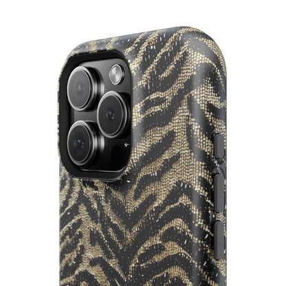 Phone Case — Impact‑Resistant Tiger Print Rug Texture