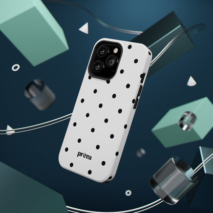 B&W polka dots Phone Case