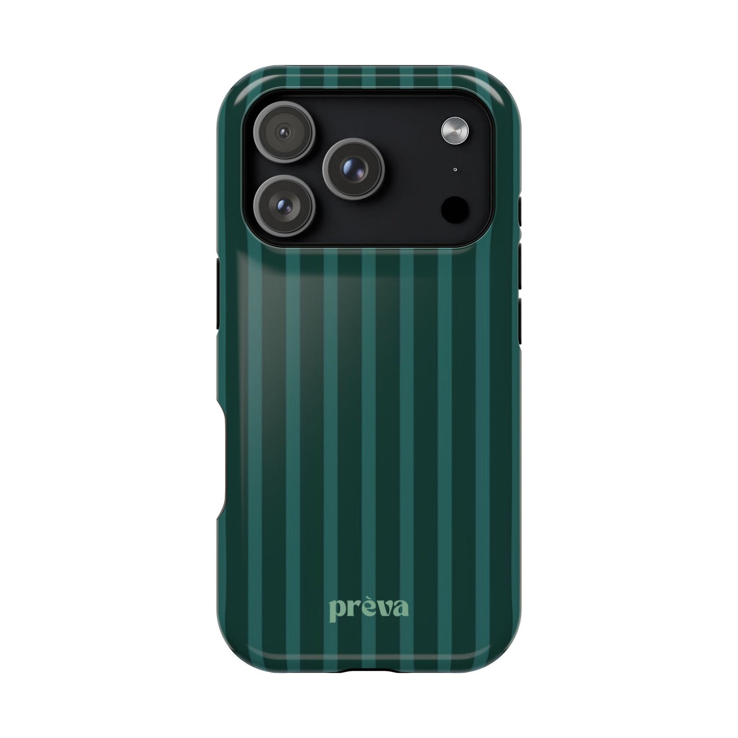 Striped Green Phone Case